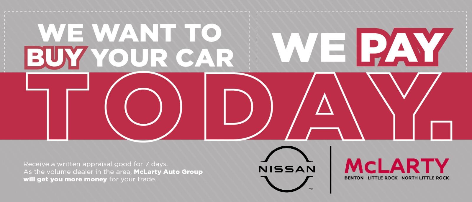 Nissan Dealership near Conway, AR - McLarty Nissan of Little Rock