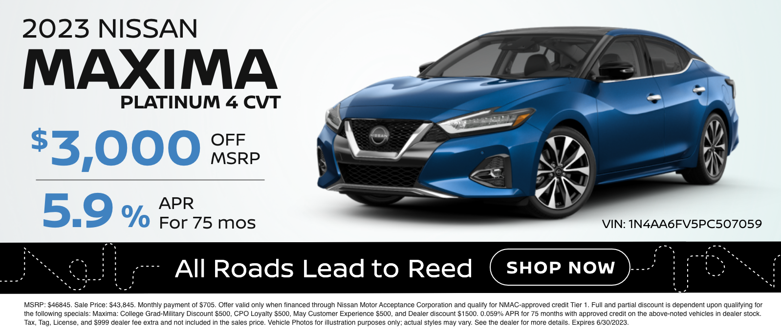 Reed Nissan Clermont is a Clermont Nissan dealer and a new car and used