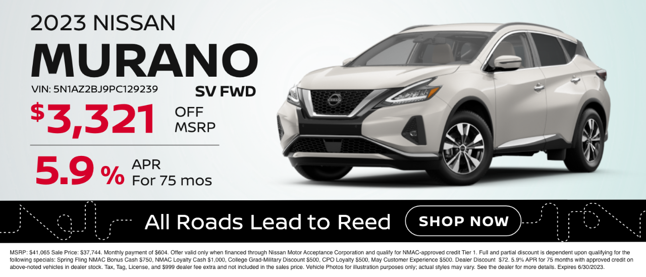 Reed Nissan Clermont is a Clermont Nissan dealer and a new car and used