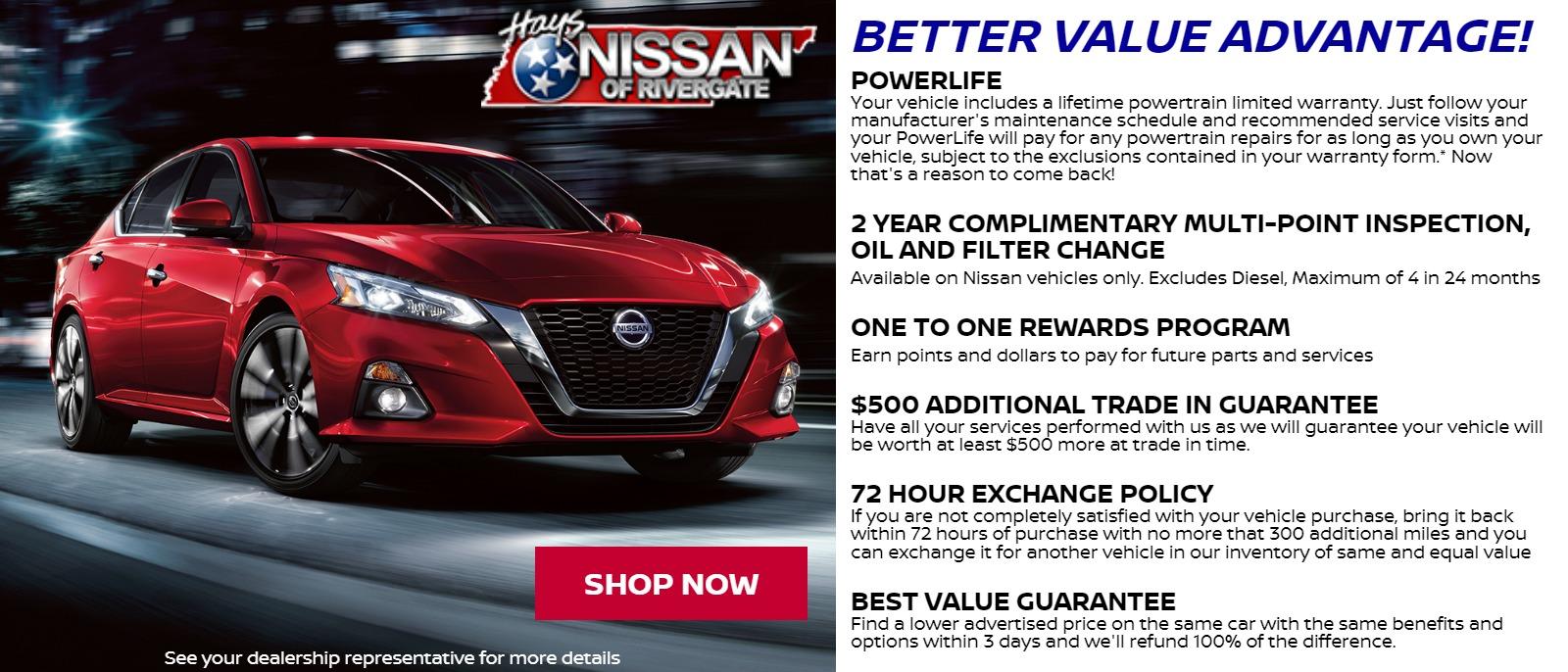Nissan of Rivergate in Madison, TN Goodlettsville, Brentwood, TN