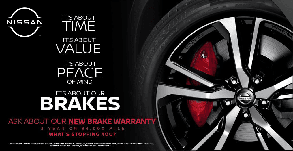 Brake Service - Sims Nissan