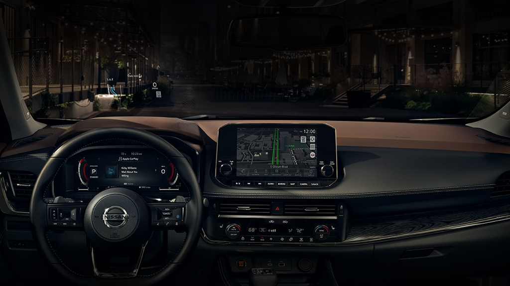 2021 Nissan Rogue Dashboard