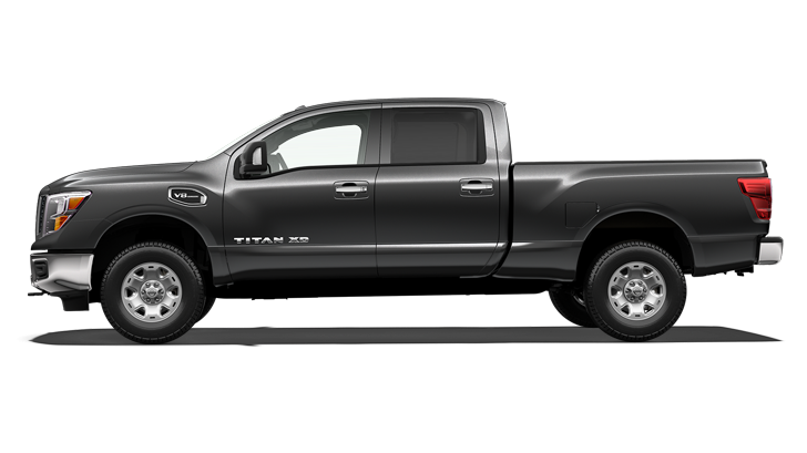 2019 Titan XD Crew White Profile