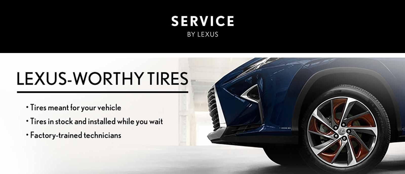 Service By Lexus Tires