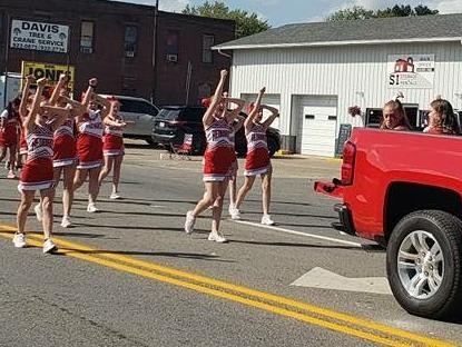 Homecoming parade 2018 pic of one of our trucks