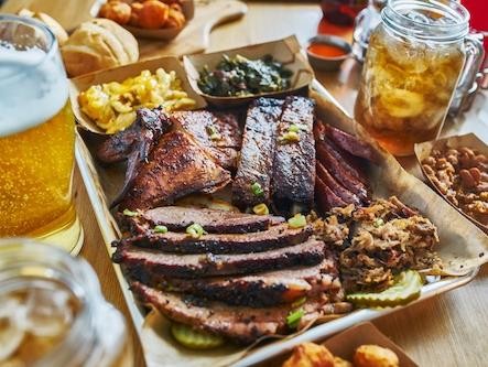 Black Dog Bar B Que Platter