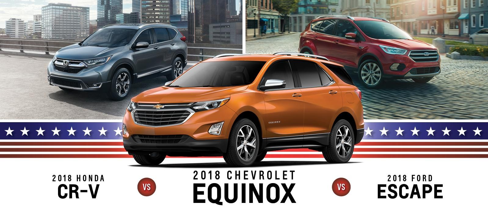 Equinox Vs CR-V Vs Escape