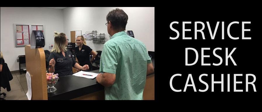 Service Desk Cashier