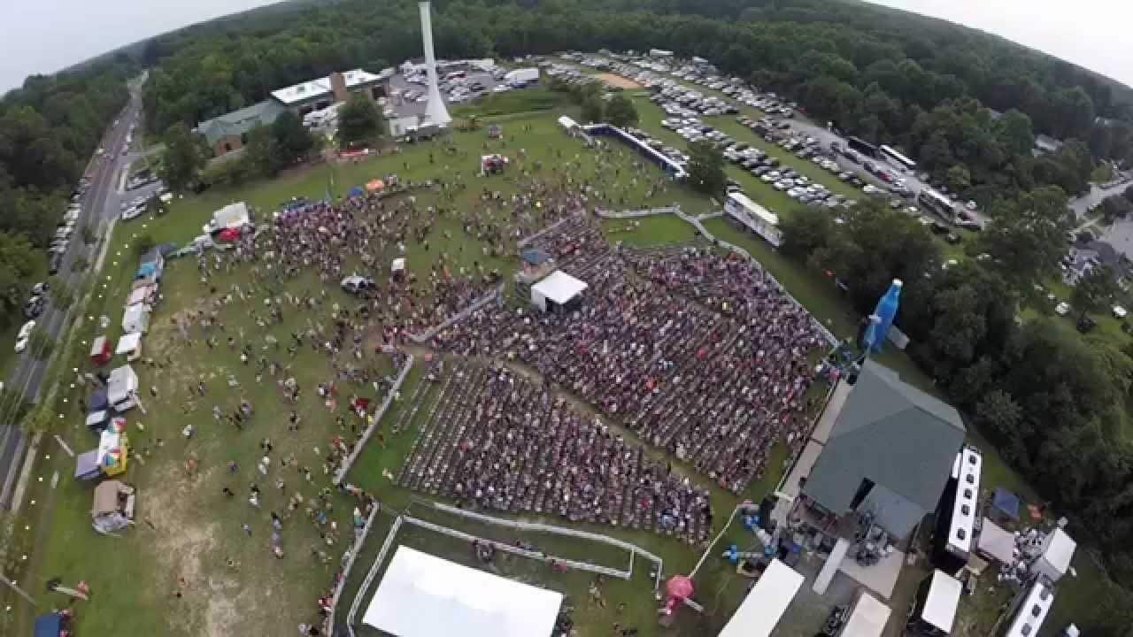 arial view
