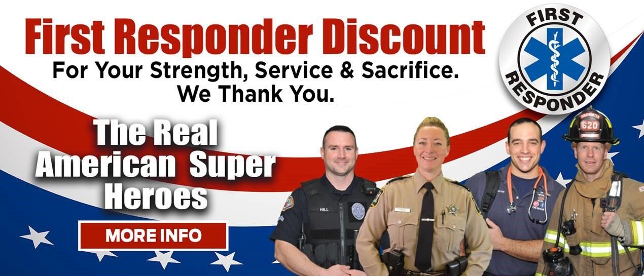 Police, Fire, Paramedic & Military Discounts from J K Chevrolet