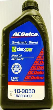 AC Delco Synthetic Blend motor oil