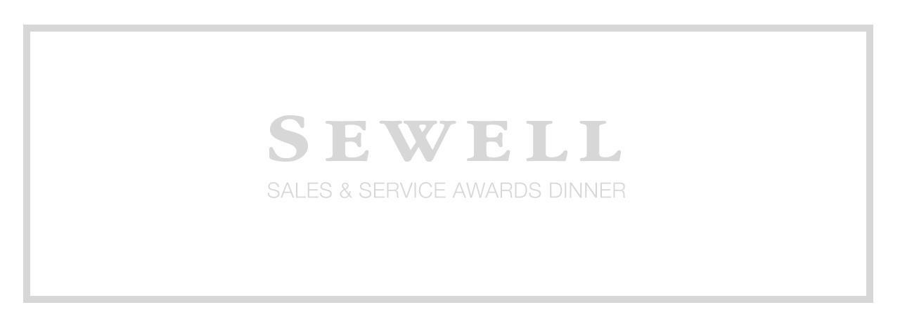 Sewell Sales & Service Awards Dinner