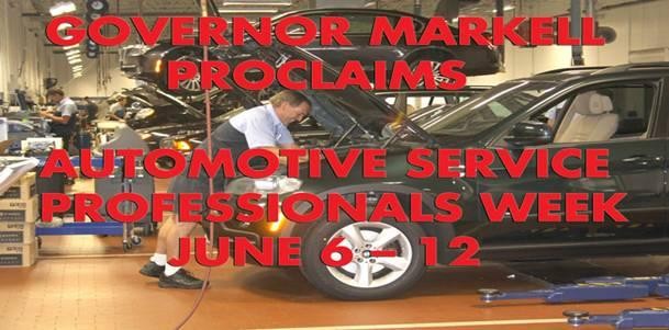  Automotive Service Professionals Week