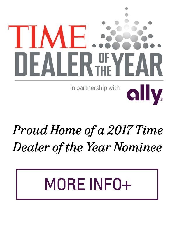 Proud Home of a 2017 time dealer of the year nominee