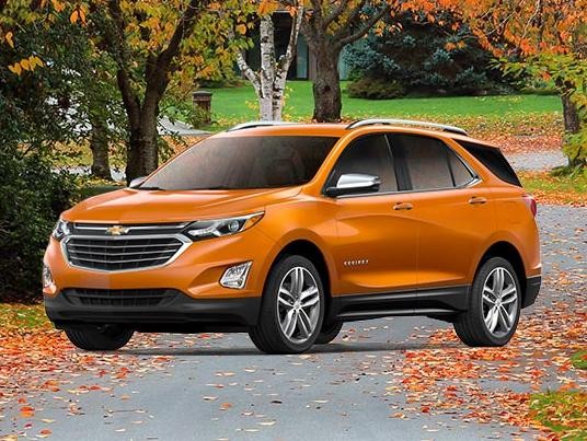 Chevy Equinox orange