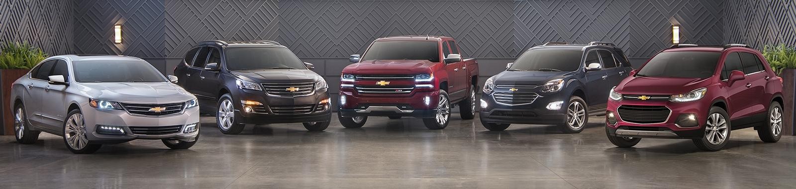 Chevrolet Vehicle Line Up