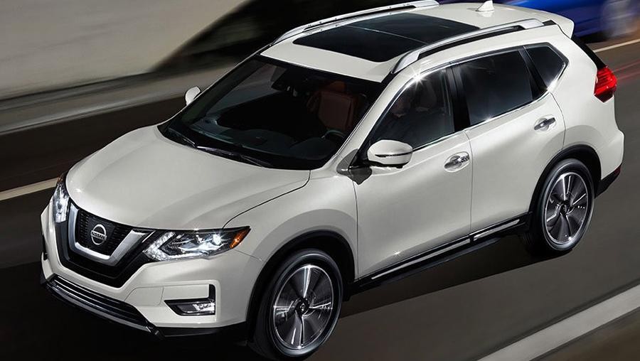 2017 Nissan Rogue Redesigned Exterior in White
