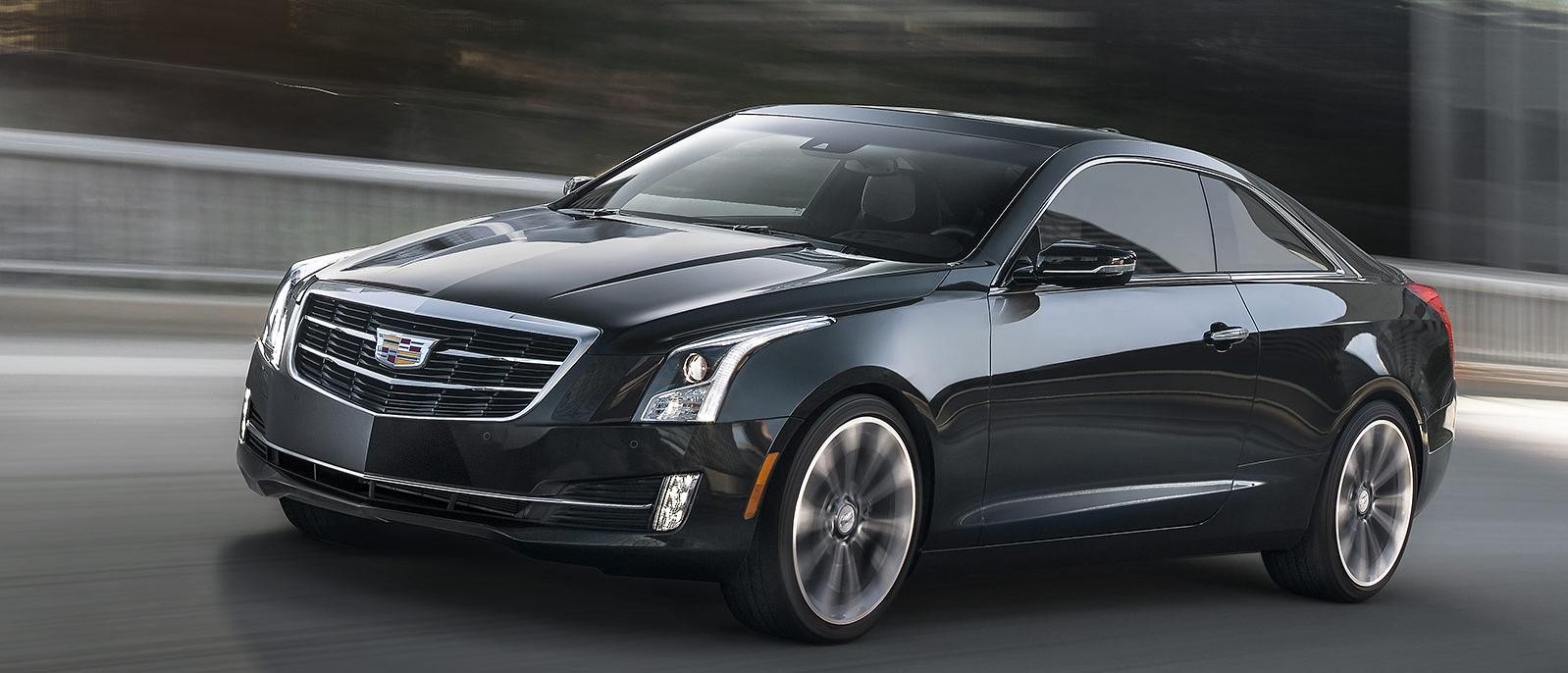 2018 Cadillac ATS Coupe driving through Bethlehem, PA..