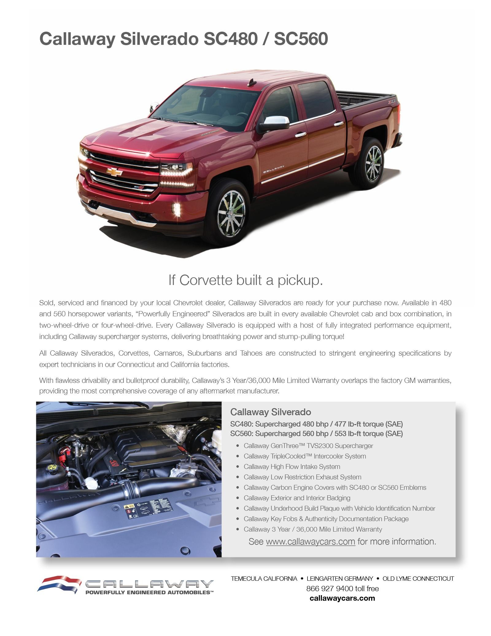 Callaway Silverado