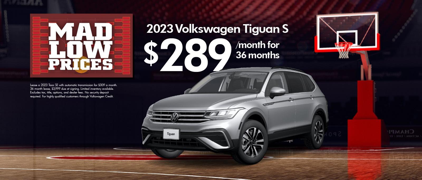 2023 Volkswagen Taos SE
$289 months for 36 months
